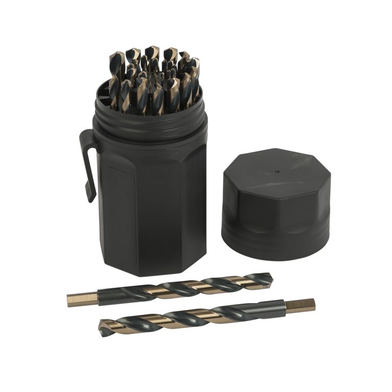 Norseman 29PC Drill Bit Set, 3/8" Reduced Shank Denco Door Stuff