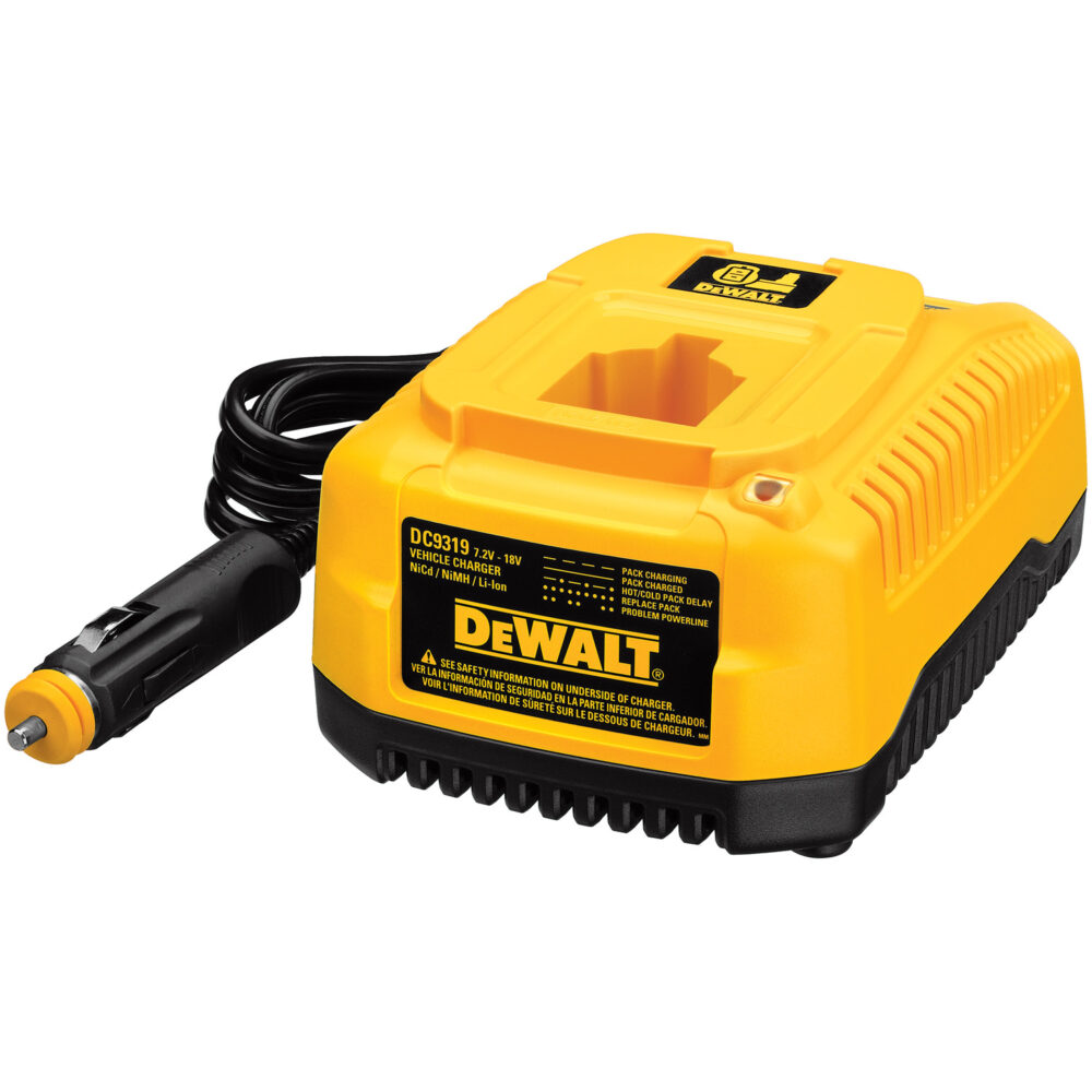 DeWalt 7.2V-18V NiCd/NiMH/Li-Ion 1 Hour Vehicle Charger