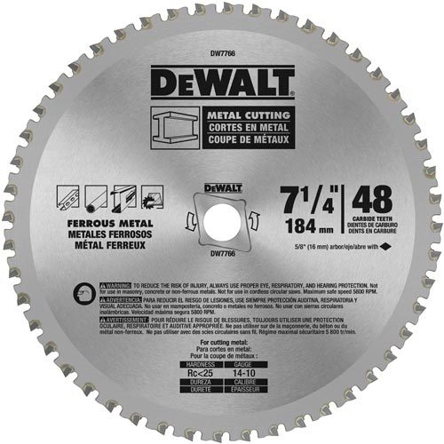 DeWalt Metal Cutting Saw Blade