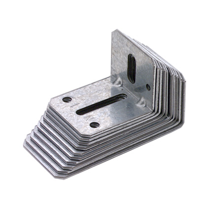 thumbnail image 2 of J-12 Garage Door Jamb Bracket With Lag & Track Bolt – Steel, Quality Hardware #12 2 of 3
