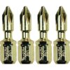 Makita Impact GOLDÂ® #1 Phillips Insert Bit, 4/pk