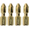 Makita Impact GOLDÂ® #2 Phillips Insert Bit, 4/pk
