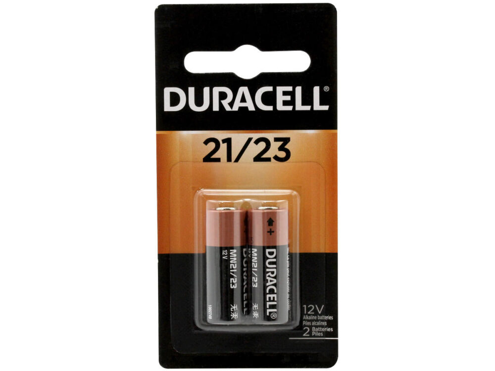 Duracell 12V A23 Alkaline, 2 pack